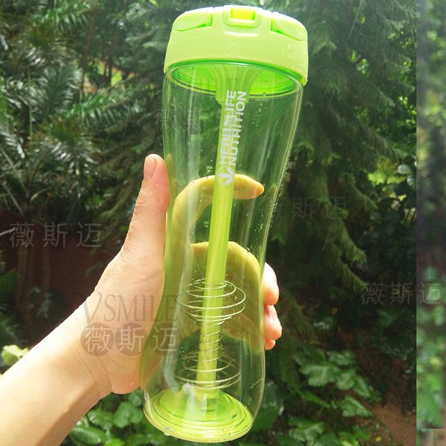 Big Size 1000ml Green Herbalife Nutrition Drinkware Protein Shaker Camping  Hiking Straw Shaker Water Bottle Space Bottle - Water Bottles - AliExpress