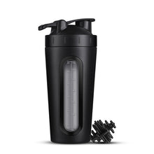 Load image into Gallery viewer, 700ml Stainless Steel Protein Shaker Bottle