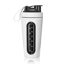 Load image into Gallery viewer, 700ml Stainless Steel Protein Shaker Bottle