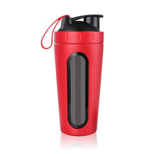 Load image into Gallery viewer, 700ml Stainless Steel Protein Shaker Bottle