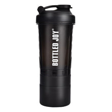 Load image into Gallery viewer, 800ml Three-Layer Protein Shaker Bottle Non-Toxic Wide Mouth 100% Leak Proof Shaker With Stir Ball