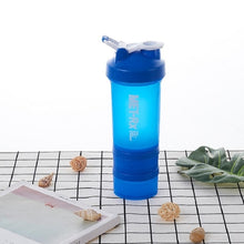 Load image into Gallery viewer, Three-Layer Creative Protein Shaker Bottle