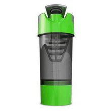 Load image into Gallery viewer, Three-Layer Protein Shaker Bottle