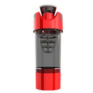 Three-Layer Protein Shaker Bottle